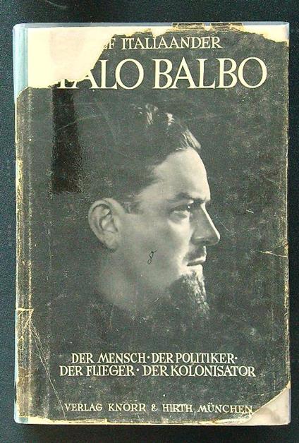 Italo Balbo - copertina