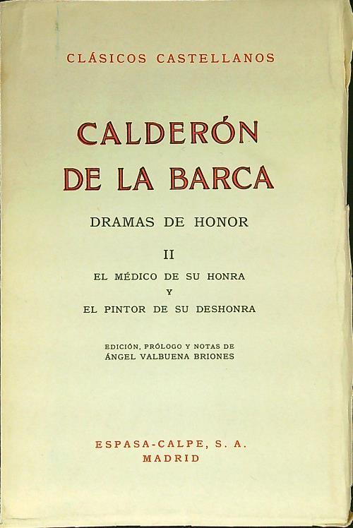 Dramas de honor II - copertina