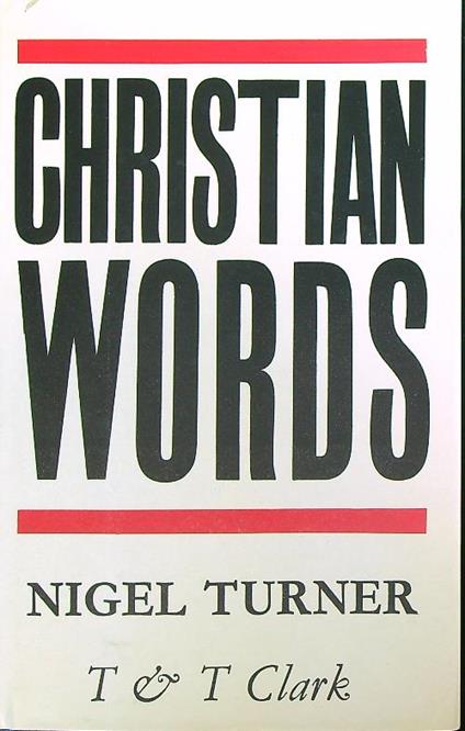 Christian Words - copertina