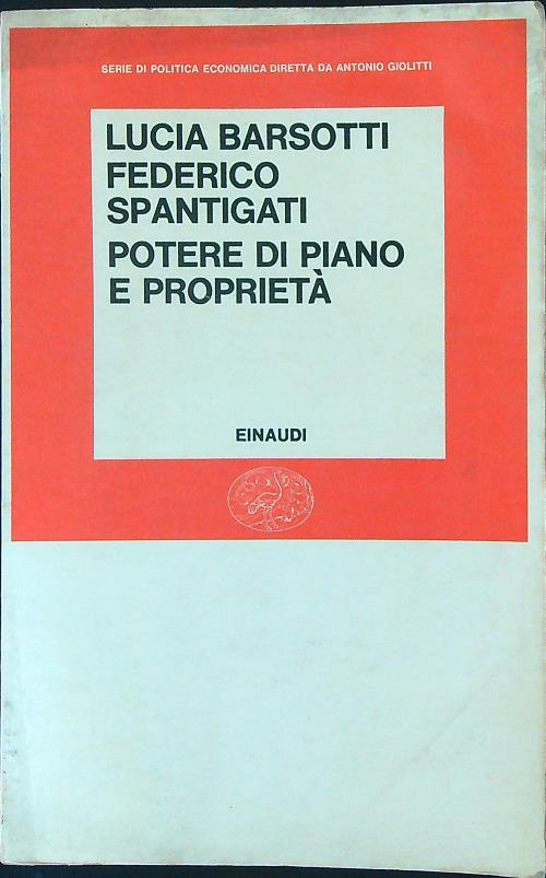 Potere di piano e proprietà