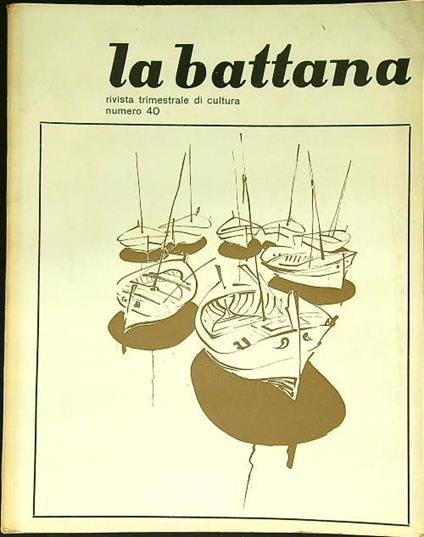 La Battana n. 40/settembre 1976 - copertina