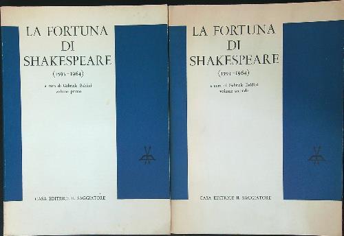 La fortuna di Shakespeare 2 vv