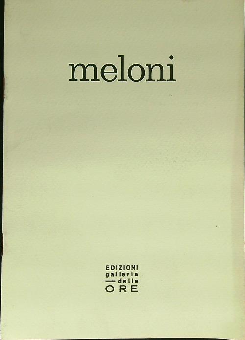 Meloni - copertina