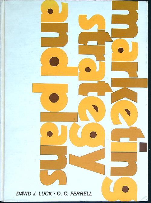 Marketing Strategy and Plans - copertina