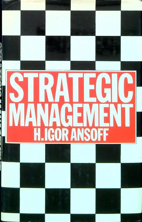 Strategic management - H. Igor Ansoff - copertina