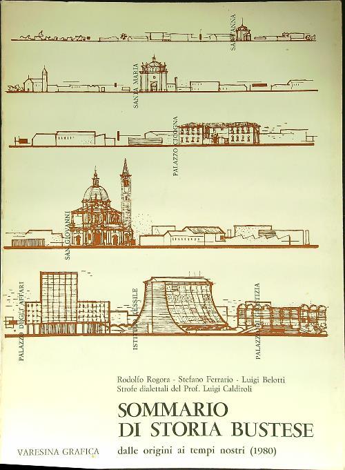 Sommario di storia bustese - copertina