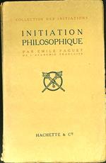 Initiation philosophique
