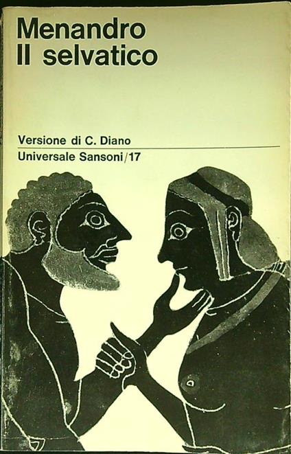 Il selvatico - Menandro - copertina