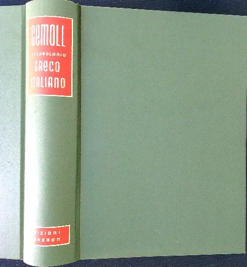 Vocabolario greco-italiano