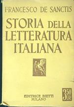 Storia della letteratura Italiana Vol II