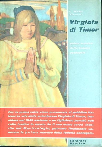 Virginia di Timor - copertina