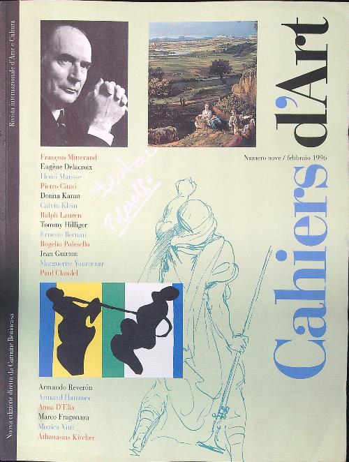 Cahier's d'art vol. 9 - copertina