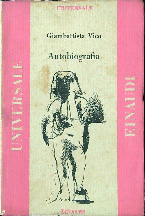 Autobiografia - Giambattista Vico - copertina