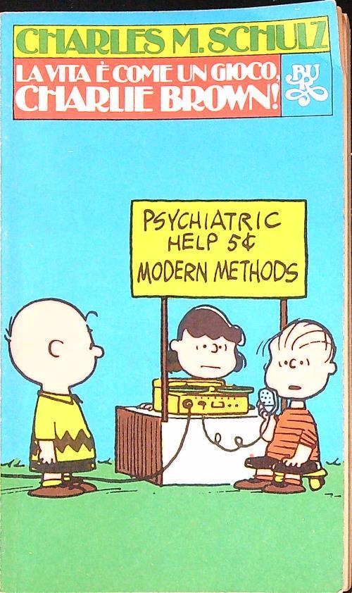 La vita è come un gioco, Charlie Brown - Schulz - copertina