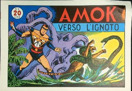 Amok - Verso l'ignoto - copertina