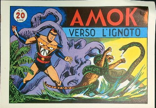 Amok - Verso l'ignoto - copertina