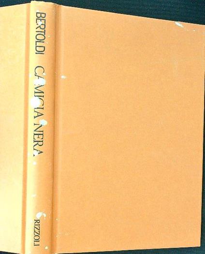 Camicia nera - Silvio Bertoldi - copertina