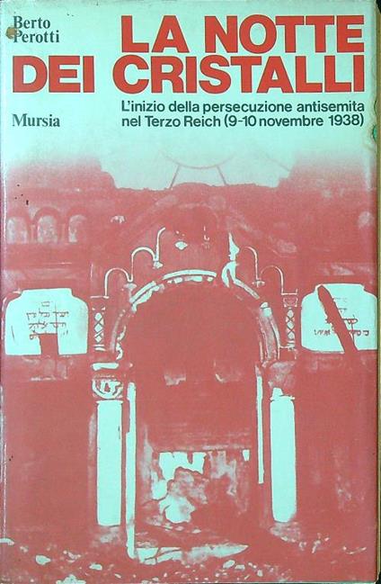 La notte dei cristalli - Berto Perotti - copertina