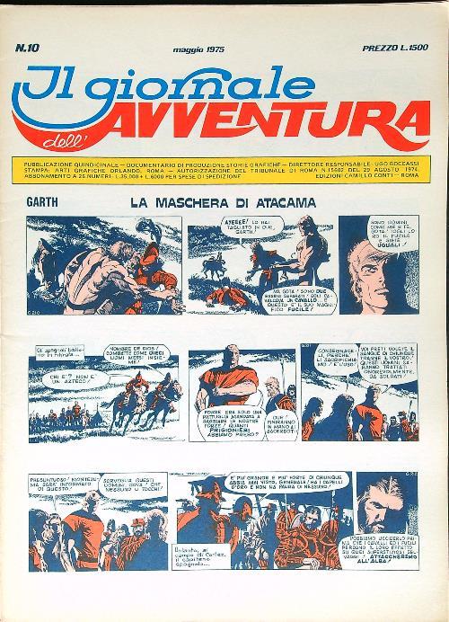 Il giornale dell'avventura n. 10/maggio 1975 - copertina
