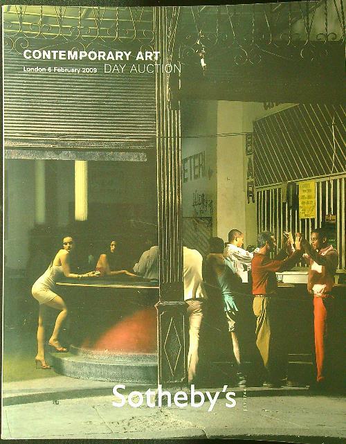 Contemporary Art Day Auction London 6 february 2009 - copertina