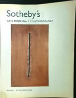 Arte moderna e contemporanea novembre 2006