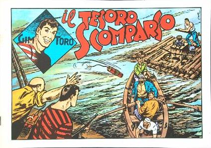 Gim Toro - Il tesoro scomparso - copertina