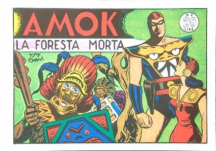 Amok - La foresta morta - copertina