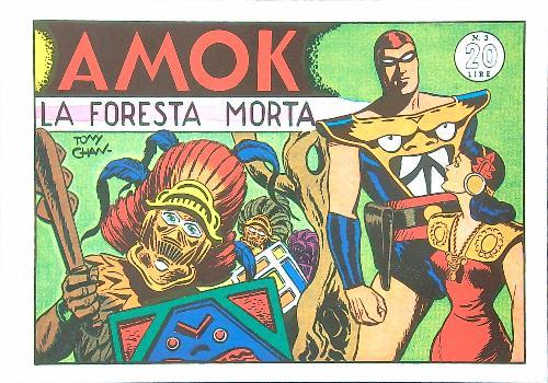 Amok - La foresta morta - copertina