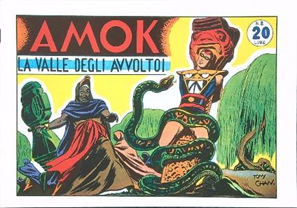 Amok - La valle degli avvoltoi - copertina