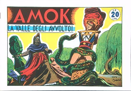 Amok - La valle degli avvoltoi - copertina