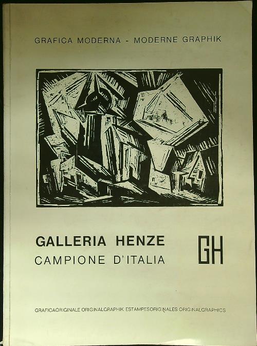 Grafica Moderna - Moderne Graphik Campione d'Italia - copertina