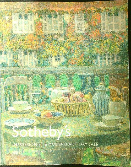 Impressionist & Modern Art Day Sale february 2007