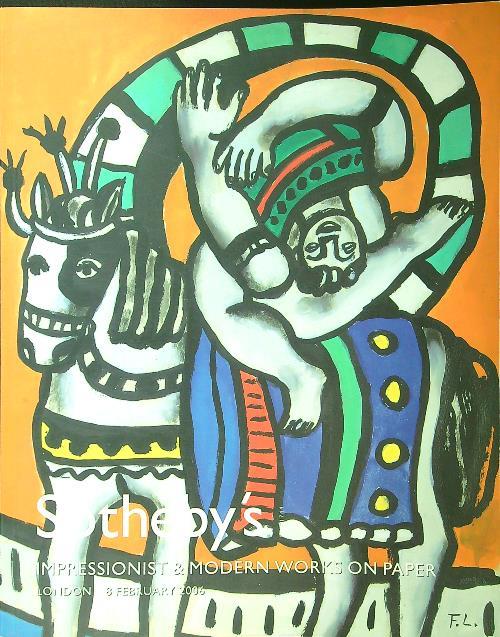 Impressionist & Modern Works on paper february 2006 - copertina