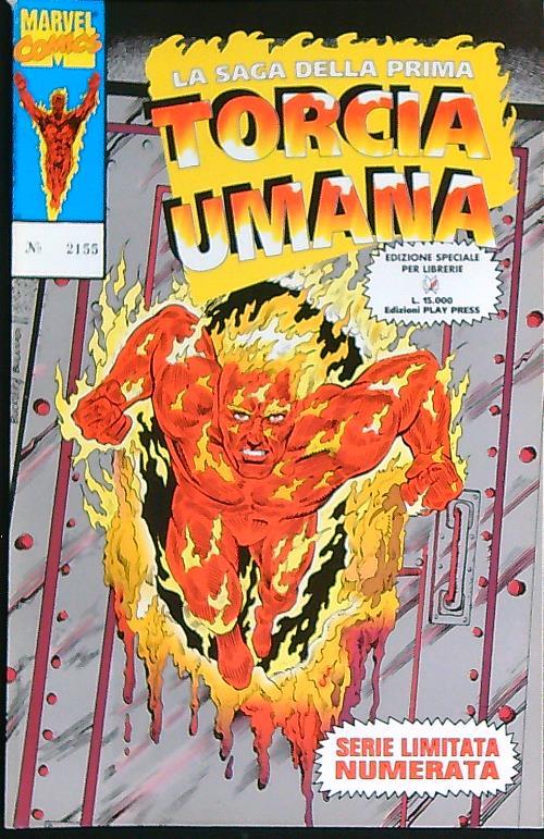 La saga della prima torcia umana n. 2155 - copertina