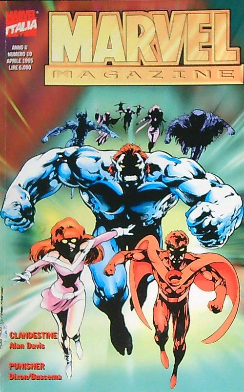 Marvel Magazine 10/Aprile 1995 - copertina
