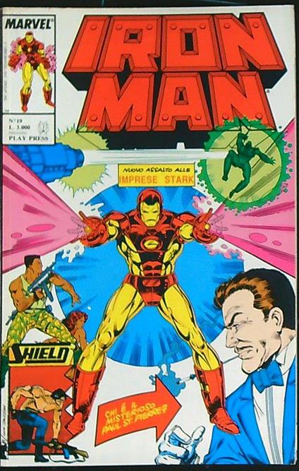 Iron Man 19/agosto 1990 - copertina