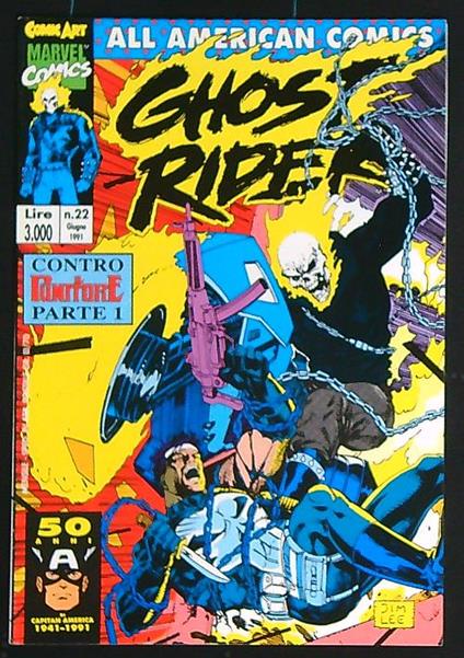 All American Comics 22/Giugno 1991 - copertina