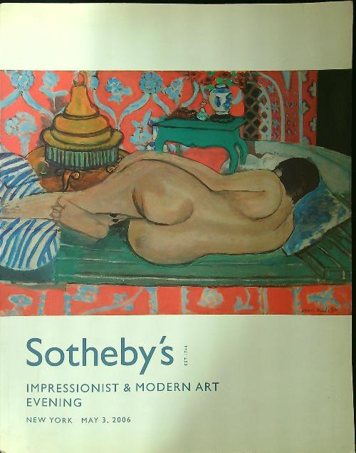 Impressionist & Modern Art  evening may 2006