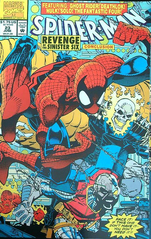 Spider-man 23/June 1992 - copertina