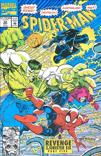 Spider-man 22/May 1992 - copertina