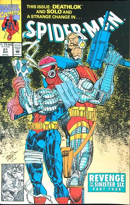 Spider-man 21/April 1992 - copertina