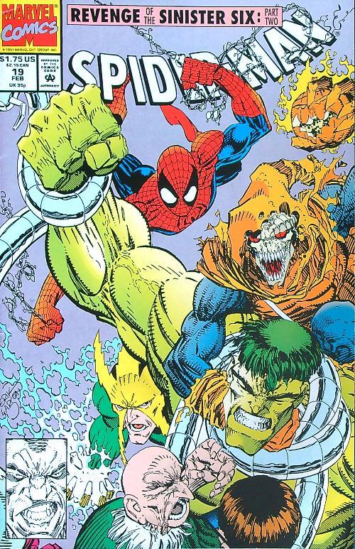 Spider-Man 19/February 1992 - copertina