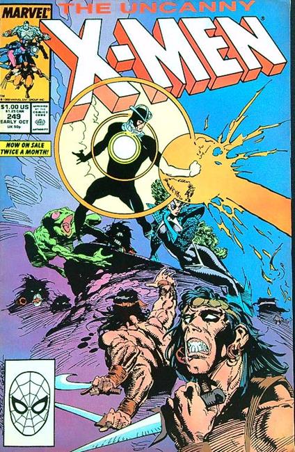 The Uncanny 249/September 1989 - copertina