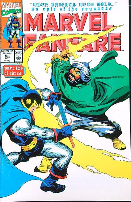 Marvel Fanfare 53/October 1990 - copertina