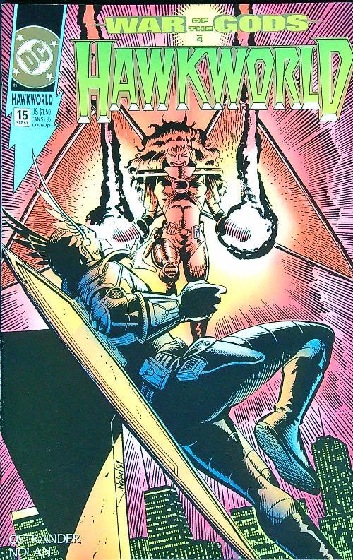 Hawkworld 15/Sep 91 - copertina