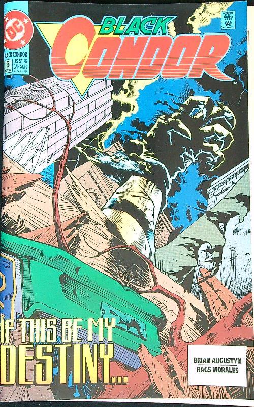 Black Condor 6/November 1992 - copertina