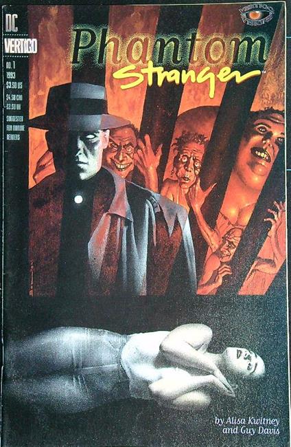 Vertigo Visions The Phantom stranger 1/October 1993 - copertina