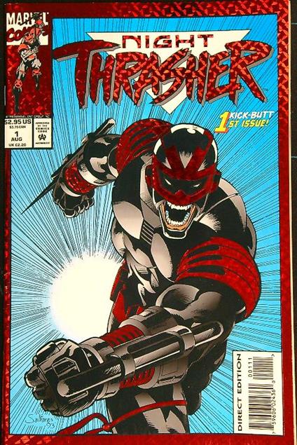 Night Thrasher 1/August 1993 - copertina