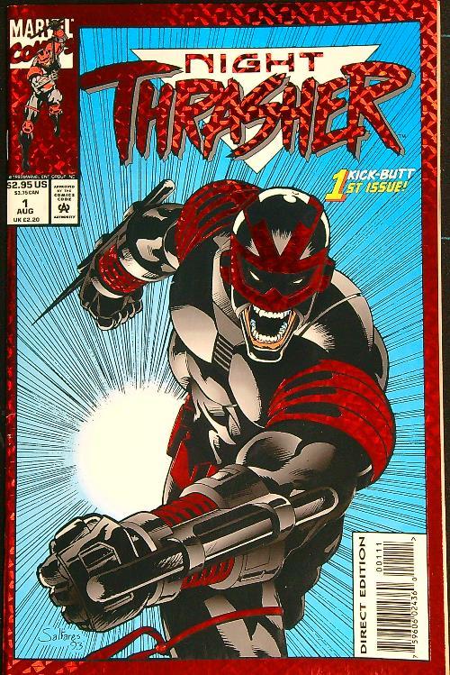 Night Thrasher 1/August 1993 - copertina