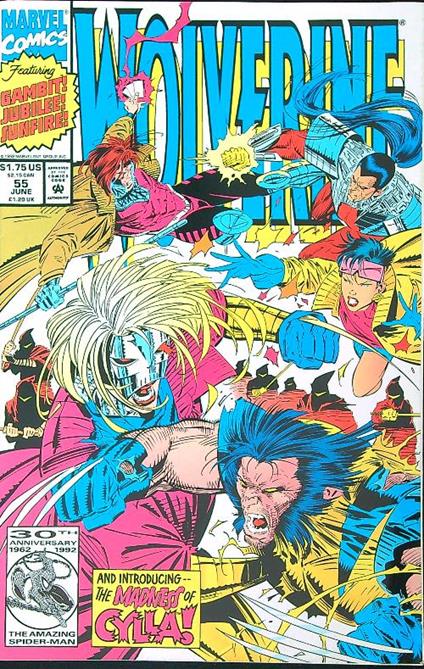 Wolverine 55/June 1992 - copertina